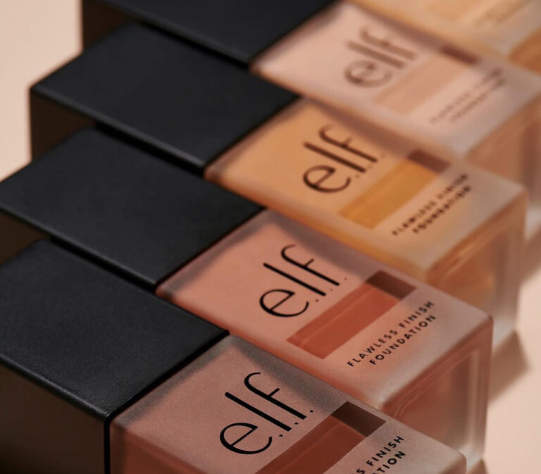 e.l.f. Flawless Finish Foundation Get Matched and Try-On